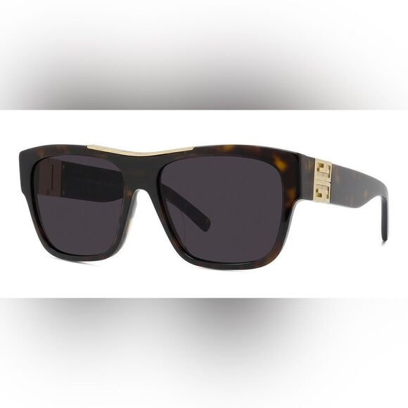 NWT Givenchy 4G Square Acetate Sunglasses 58mm Square - Picture 1 of 10